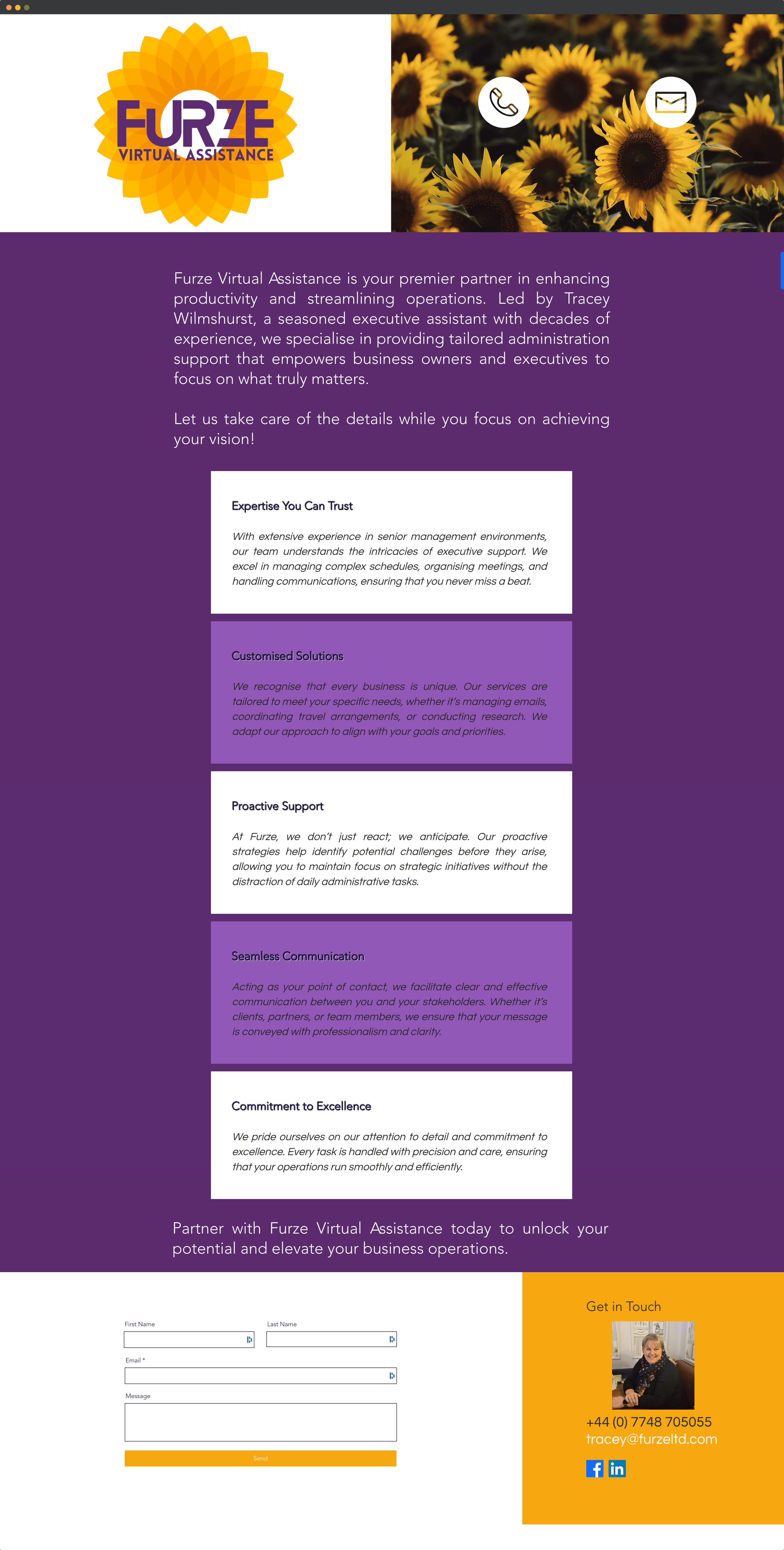 Website Before Transformation